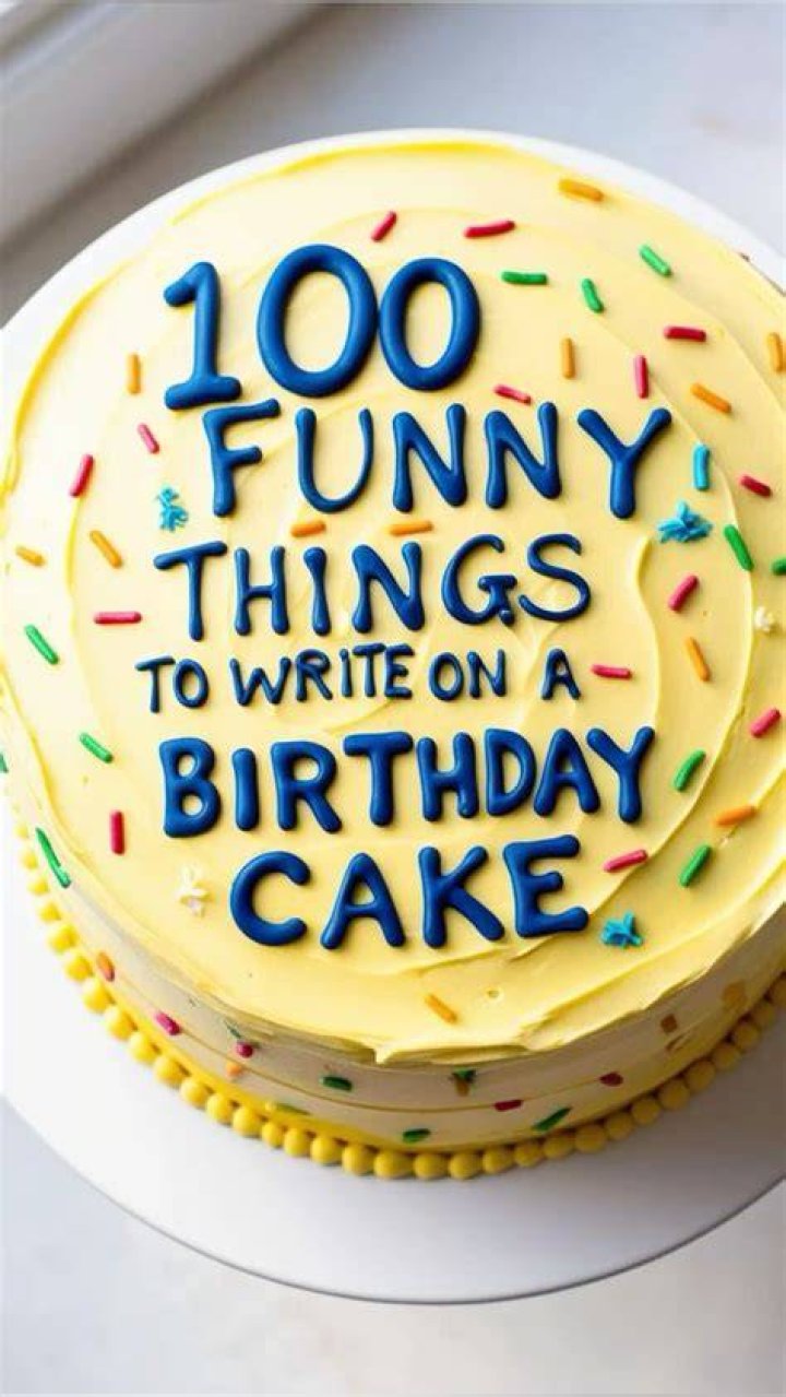 100+ funny birthday cake messages to make your friends laugh Legit.ng