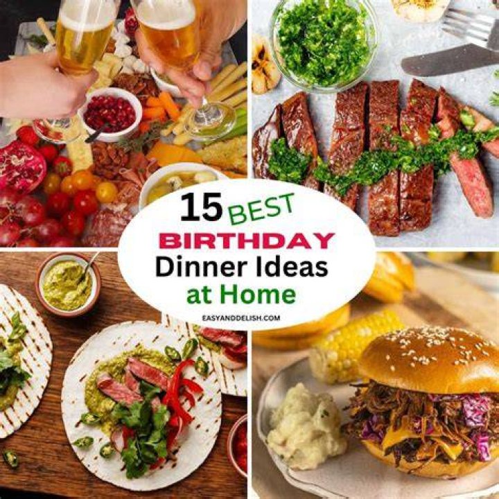 23 Best Birthday Dinner Ideas (with Easy Recipes) IzzyCooking