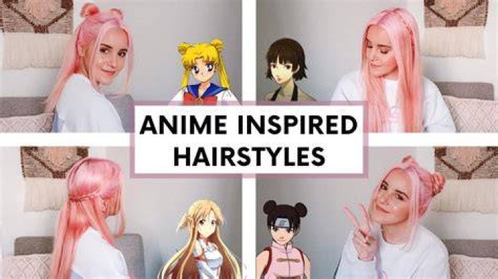 4 EASY ANIME INSPIRED HAIRSTYLES YouTube