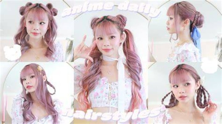 6 cute daily hairstyles inspired by anime 🌙💗 (sailor moon, fate/stay