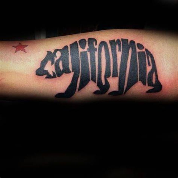 80 California Bear Tattoo Designs For Men Grizzly Ink Ideas