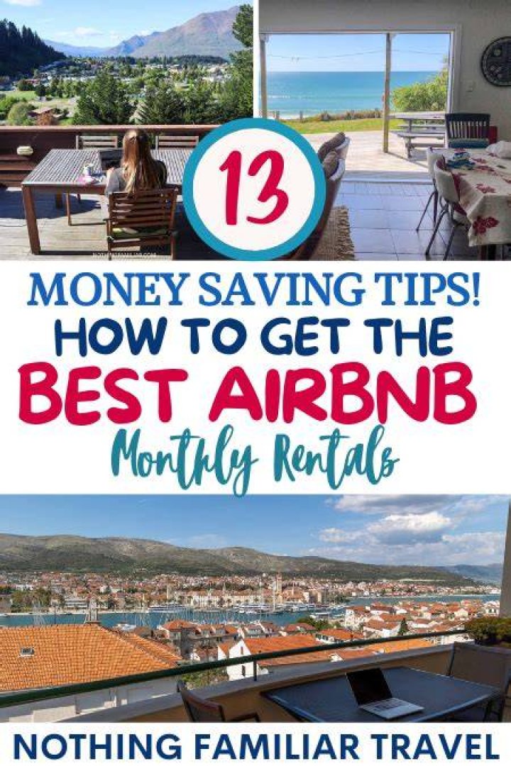 Airbnb Monthly Rentals 12 Homes That Offer LongTerm Stays