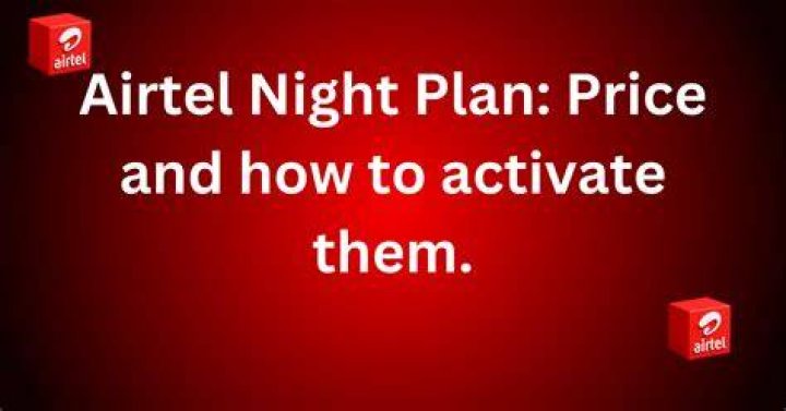 Airtel Night Plan Code QUERY.ng