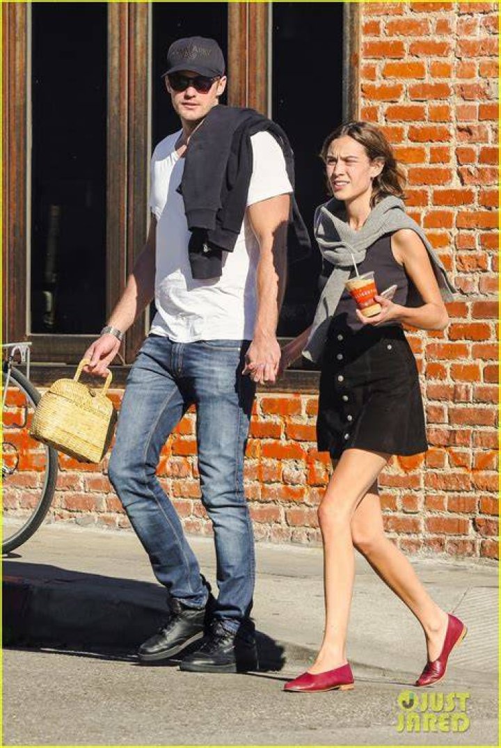 Alexander Skarsgard & Alexa Chung Confirm Relationship With These PDA