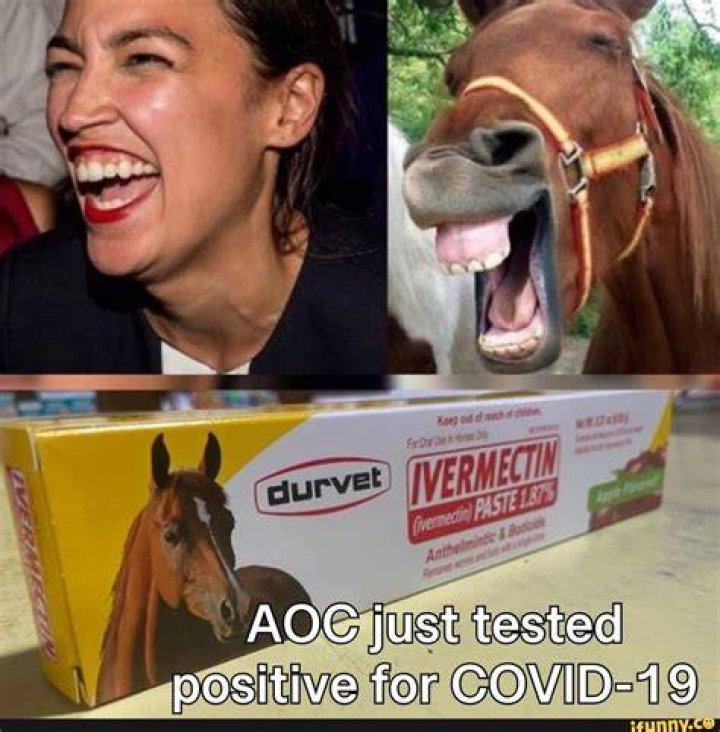 AOC Positive for Covid, Negative for a Brain Imgflip