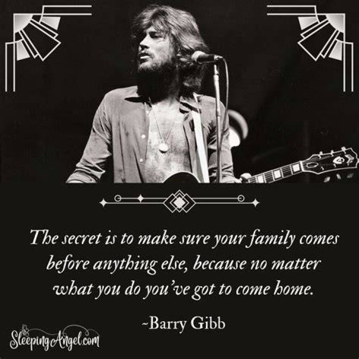 Barry Gibb Quote &ldquo;Well, you can tell by the way I use my walk I&rsquo;m a