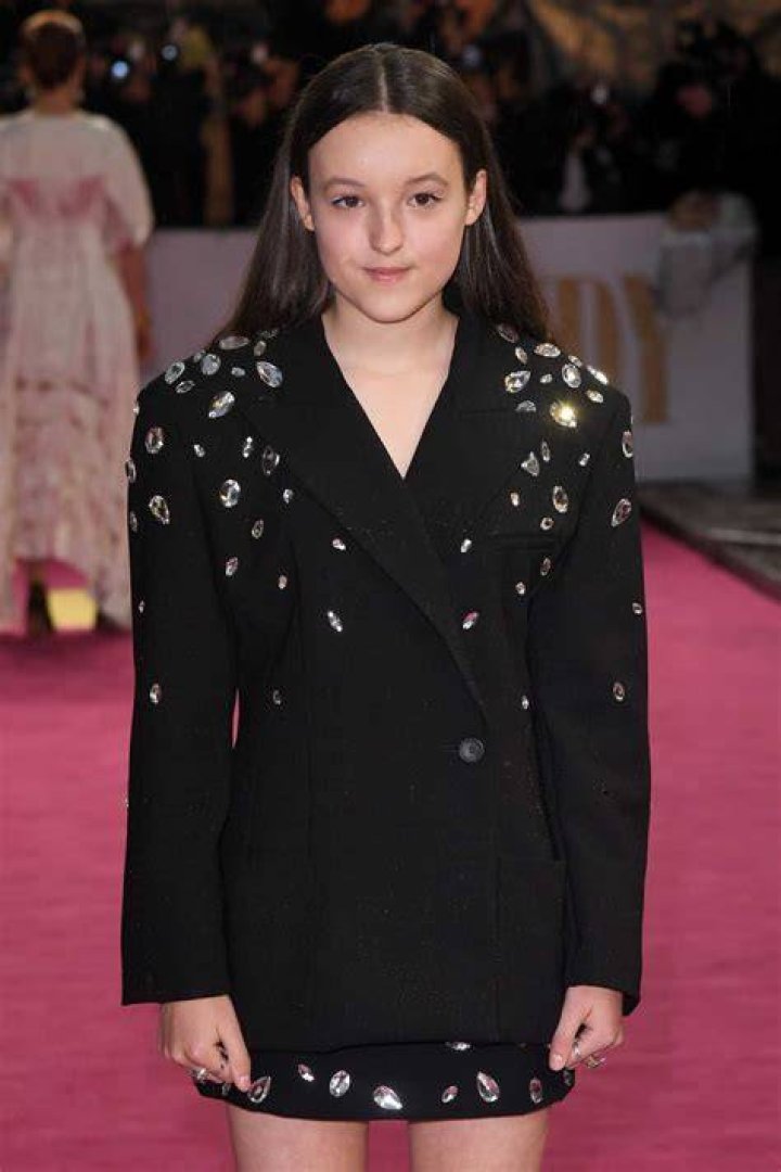 Bella Ramsey Attends the Judy Premiere in London Celeb Donut