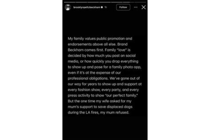 Brooklyn Beckham Instagram See The Post Being Called Racially