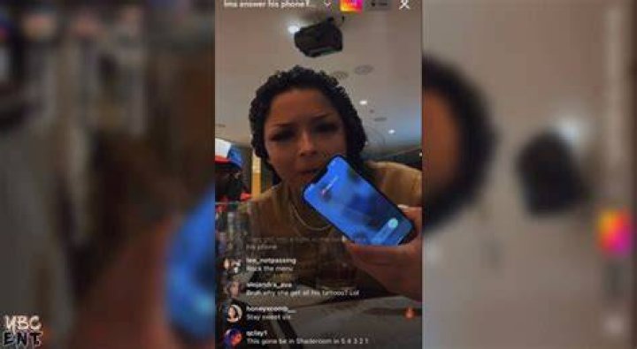 Chrisean Rock leaks sextape with Blueface on Instagram story