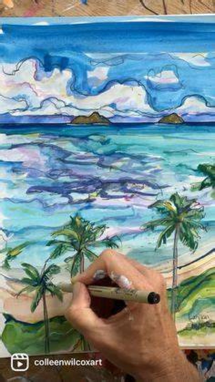 Colleen Acrylic, in Recent Artwork