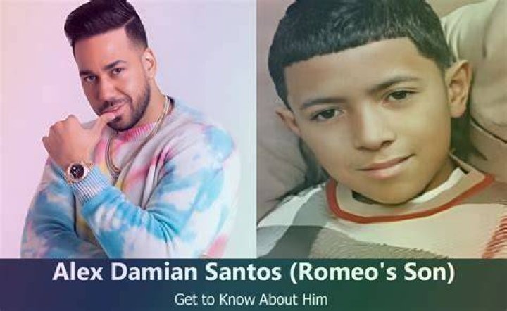 Conoce a Alex Damian Santos, hijo de Romeo Santos en 2023