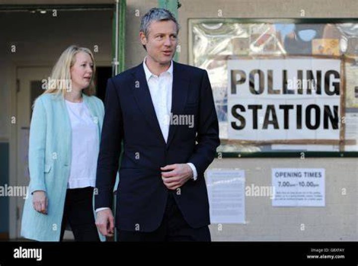 Conservative london mayoral candidate zac goldsmith leaves with his