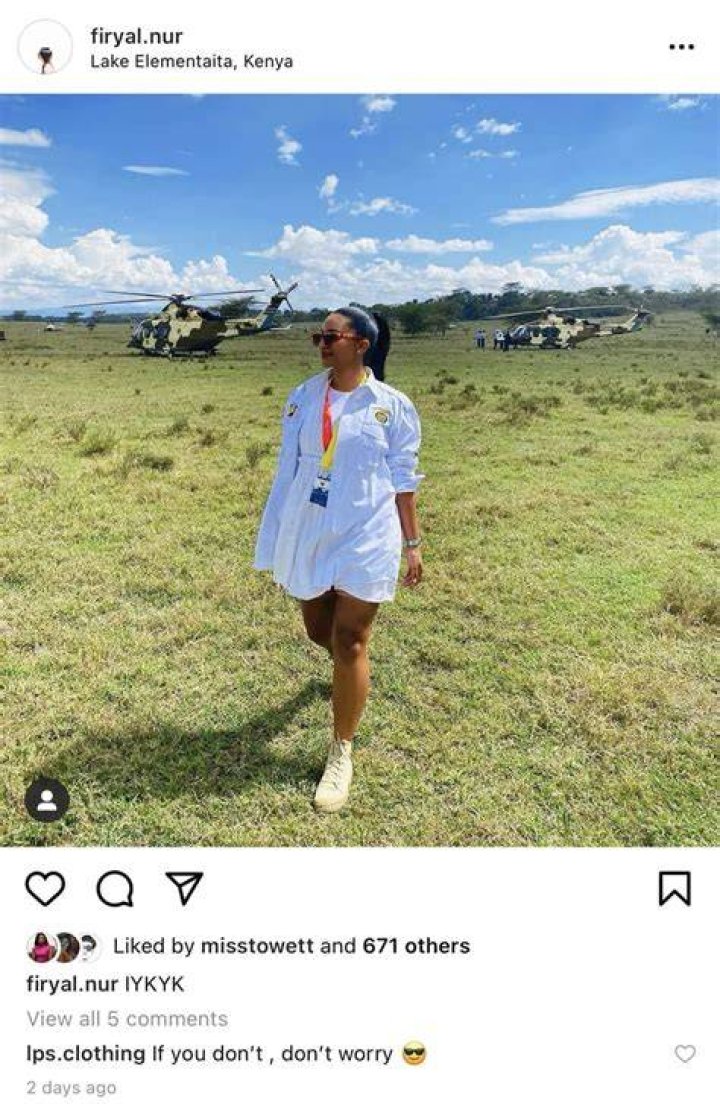 "Cs Amina Mohammed's Daughter, Firyal Noor"