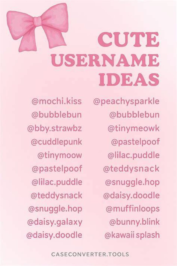 Cute Username Ideas Names For Vsco Cute Username Ideas Names