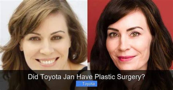 Did Jan From Toyota Undergo Plastic Surgery? Before and After Picture