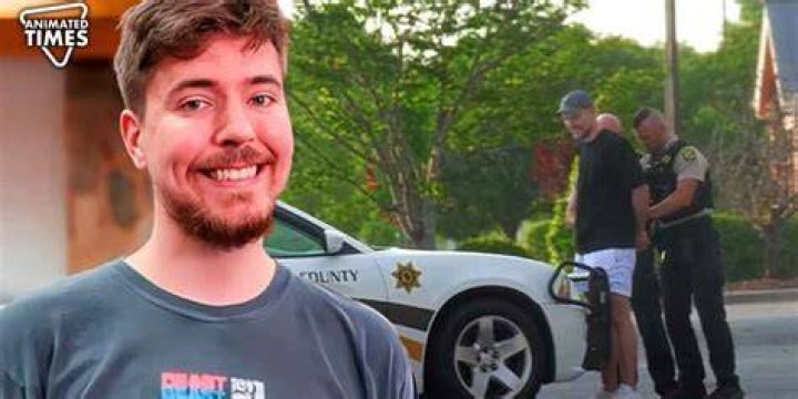 Did Mr Beast get arrested or was it a prank?
