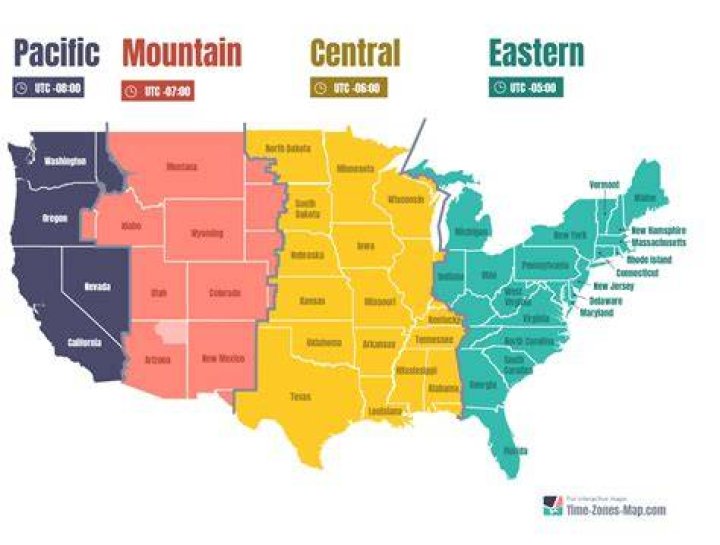 Different time zones in usa sekaiweb
