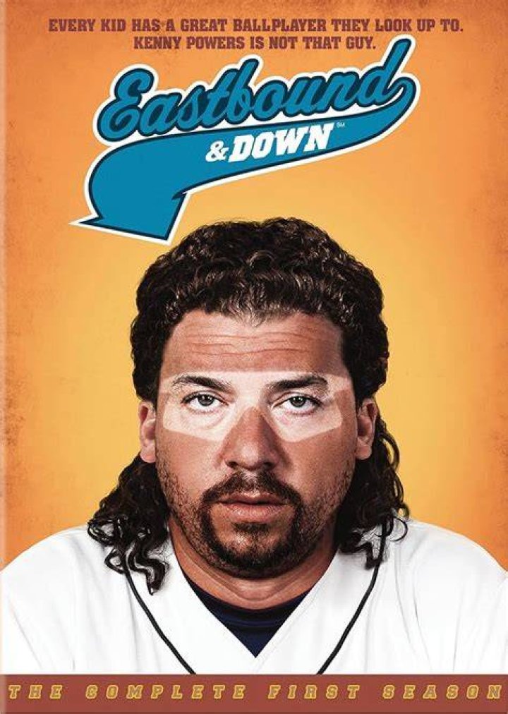 Eastbound & Down Kenny Powers Baseball Comedy HBO TV Series Poster