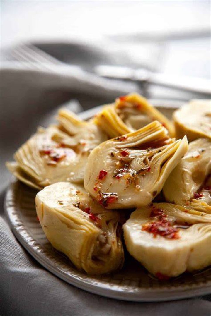 Easy Marinated Artichoke Hearts Foodtasia