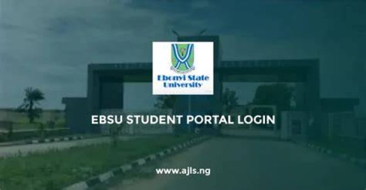 EBSU Postgraduate Students Login Portal For Fresh And Returning