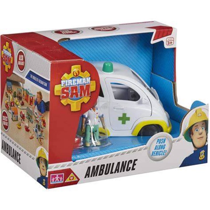 Fireman Sam Nurse Flood Ambulance Happy Go Lucky