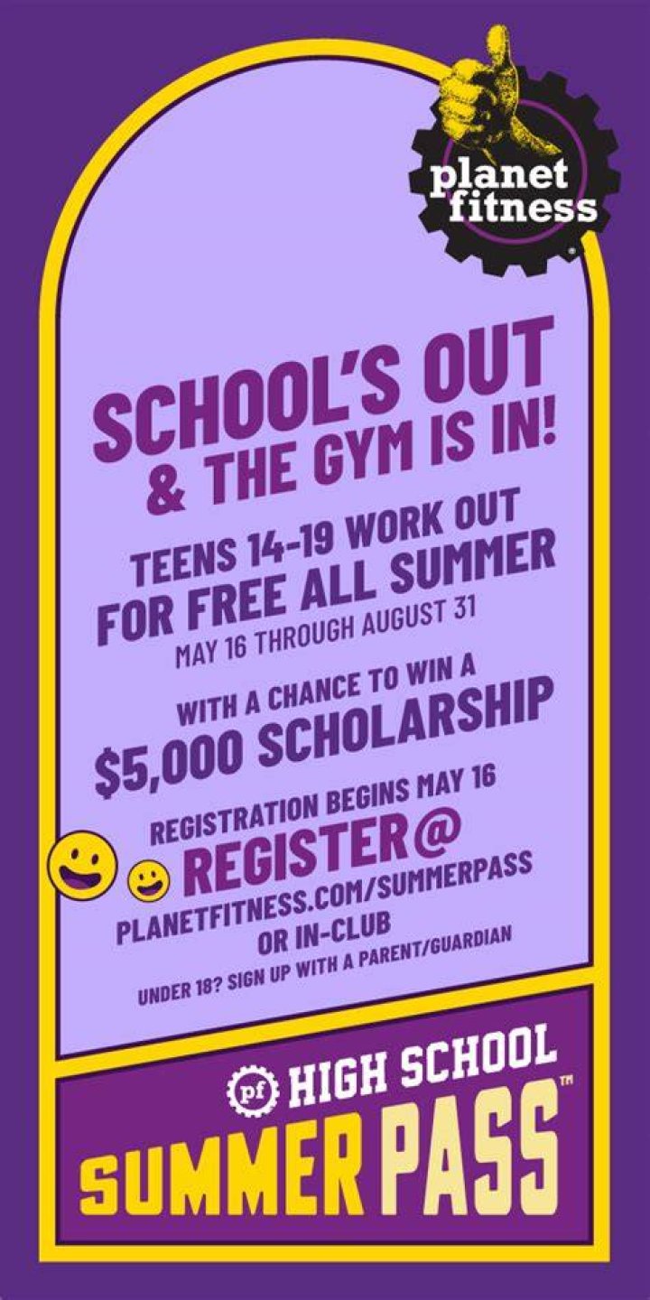 FITNESS INVITES HIGH SCHOOL TEENS TO WORK OUT FOR FREE ALL