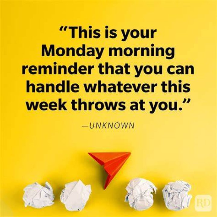 Funny & Inspirational Monday Morning Quotes with Images