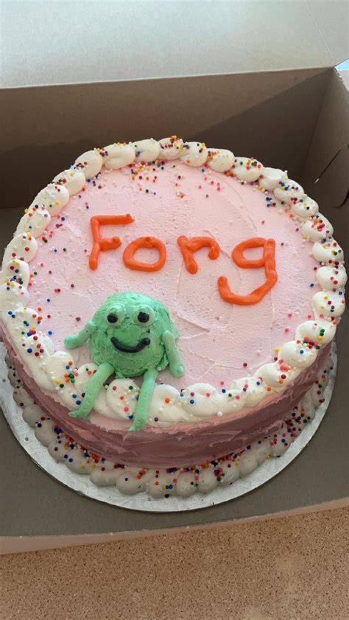 Funny cake i got my sister for her 20th birthday since she is no longer
