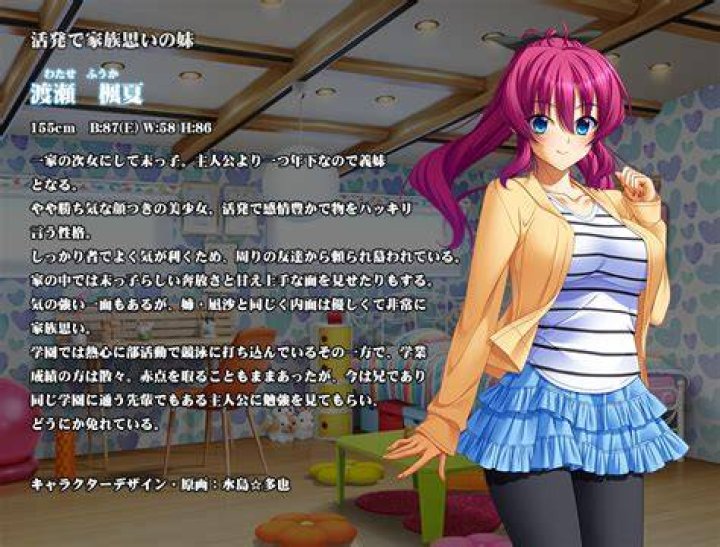 Fuuka Watase from Kazoku Haha to Shimai no Kyousei