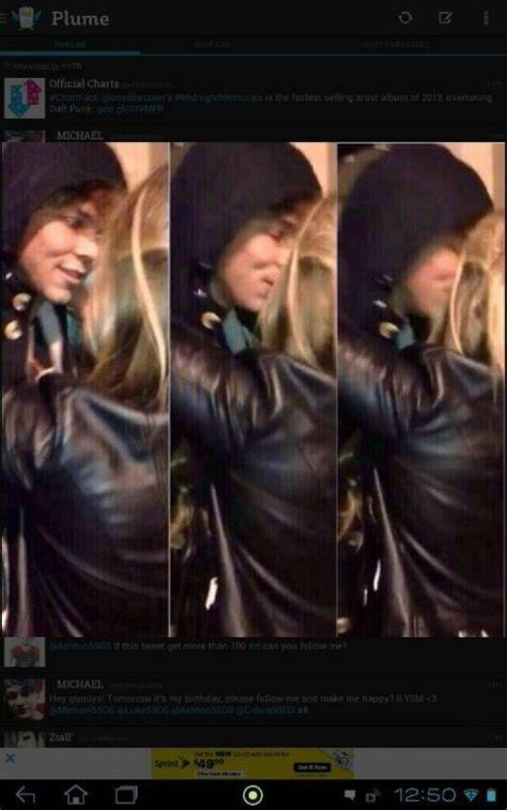 Gemma and Ashton kissing omg awww I hope they date but Harry prob won't
