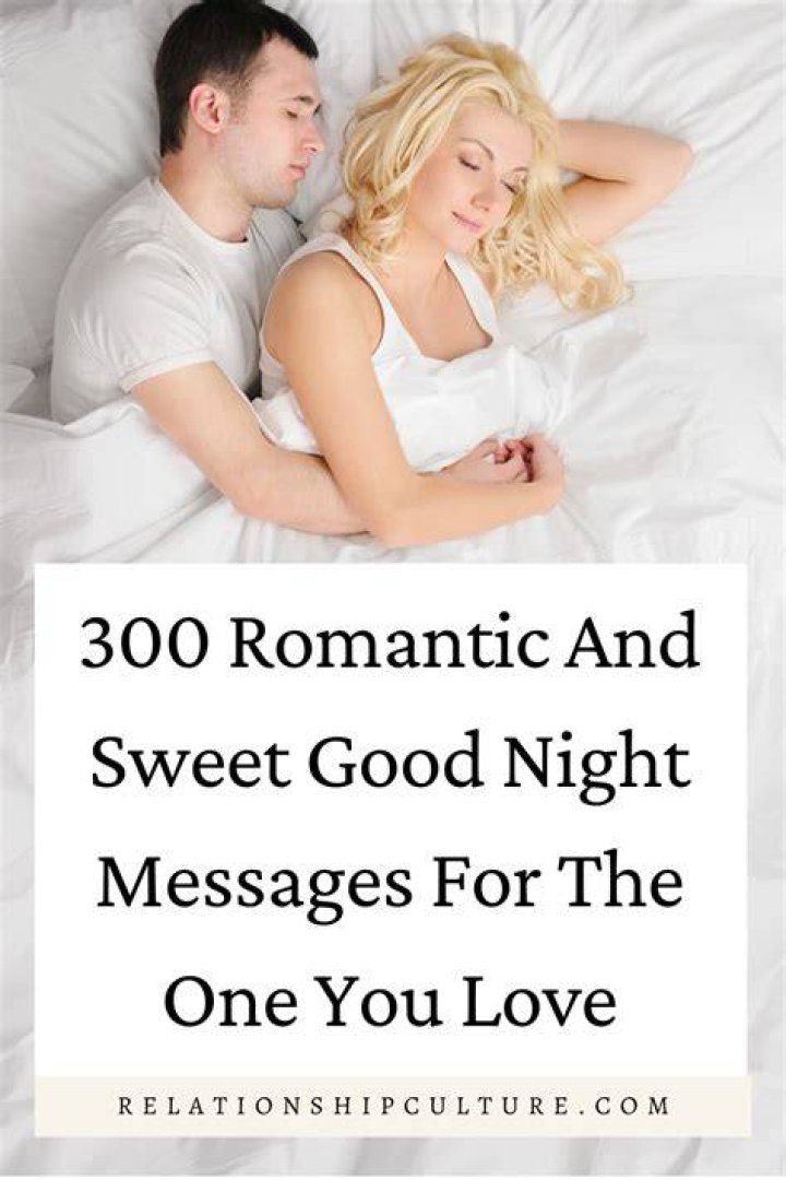 Good Night Romantic Love Messages, Text & SMS Wishes Pics