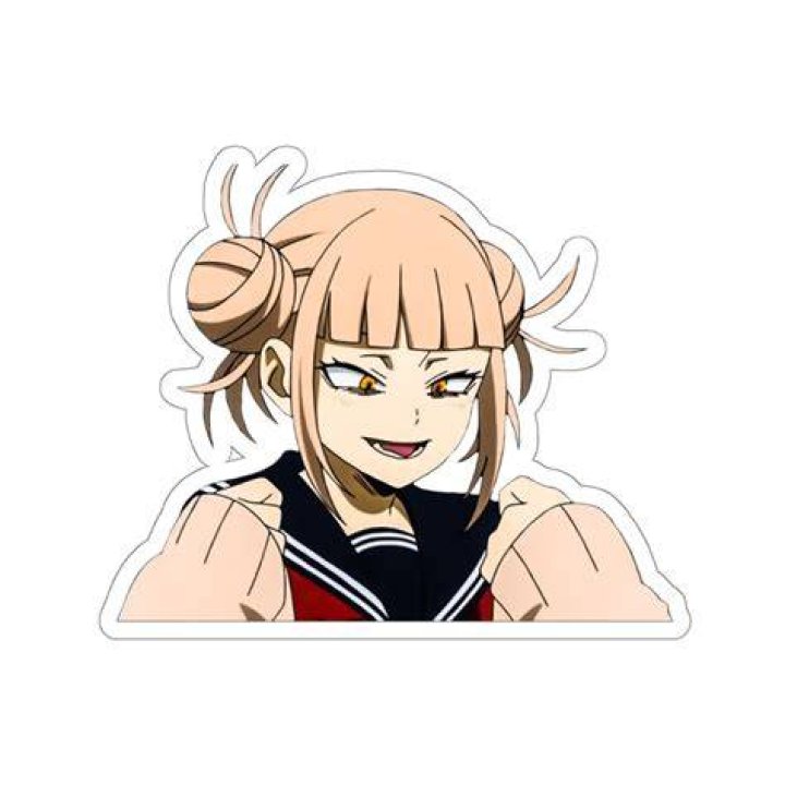 Himiko Toga Sticker (lessbackgroundstuffversion) now available on my