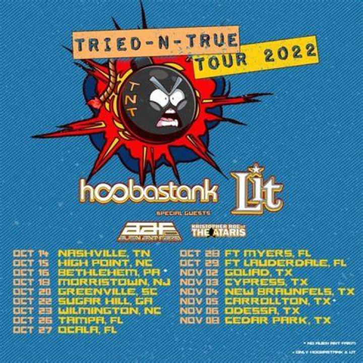 Hoobastank Tickets, 20202021 Concert Tour Dates Ticketmaster CA