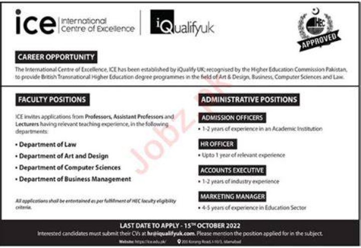 How to Apply International Centre University of Chester