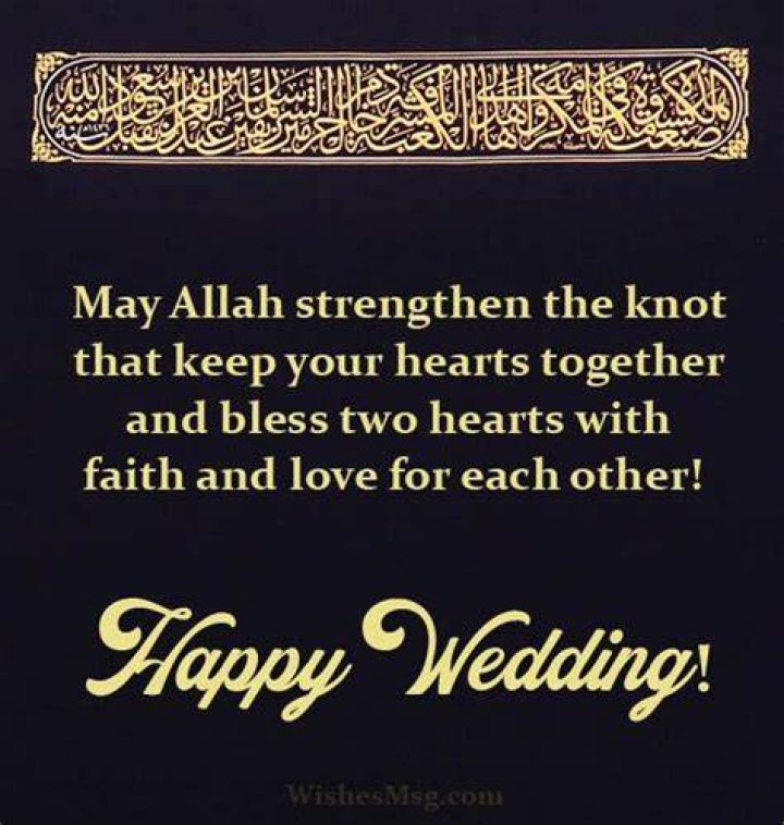 Islamic Wedding Wishes For Friend Daughter