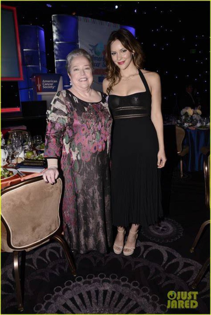 Katharine McPhee & Kathy Bates Step Out for Good Cause at American