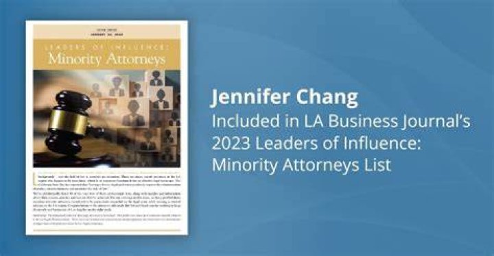Leaders of Influence 2023 Minority Attorneys Aaron Lewis Los