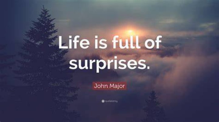 Life Is Full Of Surprises Love Quotes