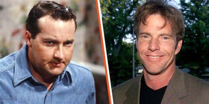 LR) Actor/brothers Dennis and Randy Quaid from the offBroadway