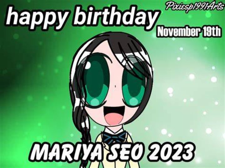 mariya happy birthday.3 december 2023 YouTube