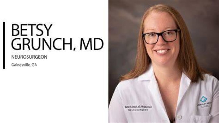 Meet Dr. Betsy Grunch a board certified neurosurgeon that practices
