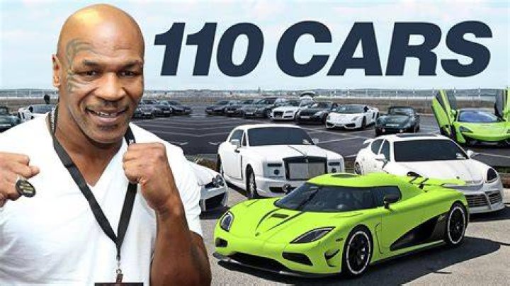 Mike Tyson Car Collection