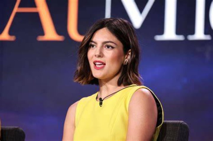 Monica Barbaro attends TCA Paramount+ 'At Midnight' panel at The