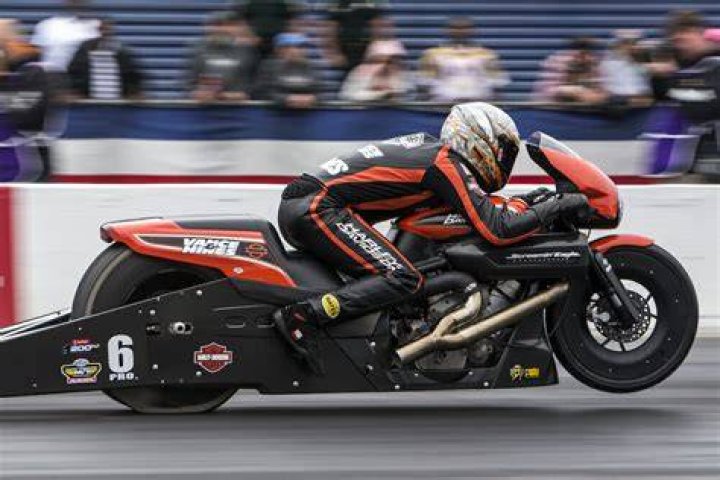 NHRA Pro Stock Motorcycle rider Angelle Sampey