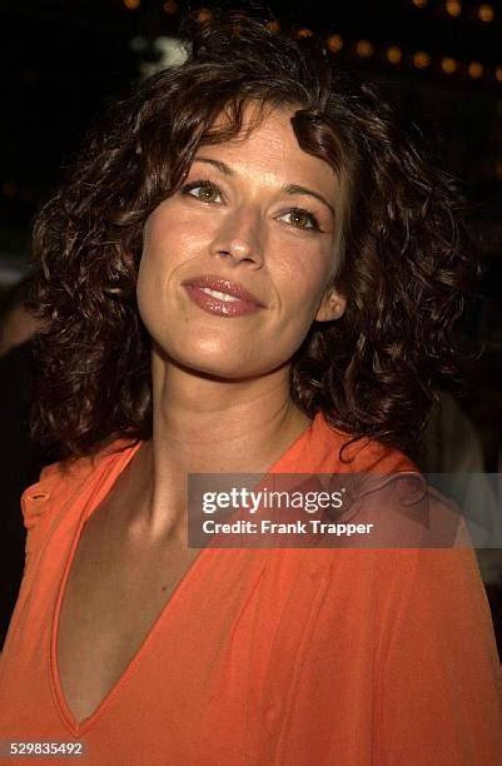 Portrait of actress Brooke Langton. Pictures Getty Images