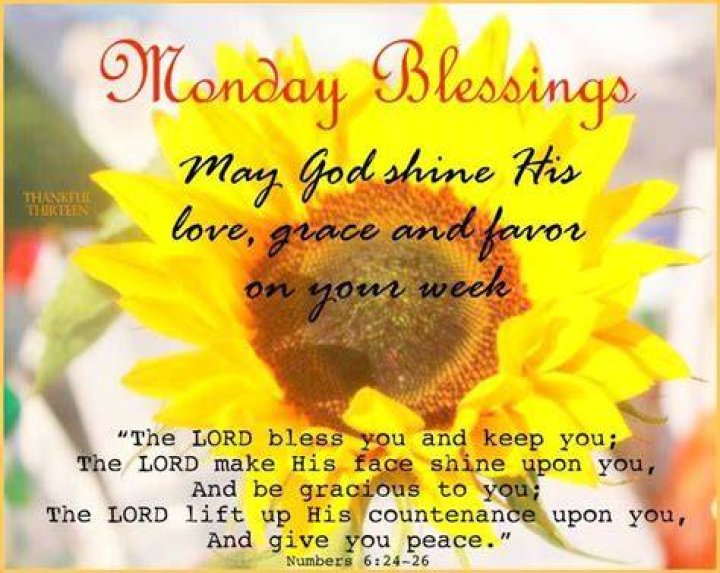 Religious Monday Blessings Pictures, Photos, and Images for Facebook