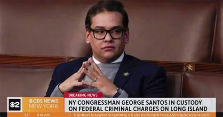 Santos charged Congressman from New York officially faces