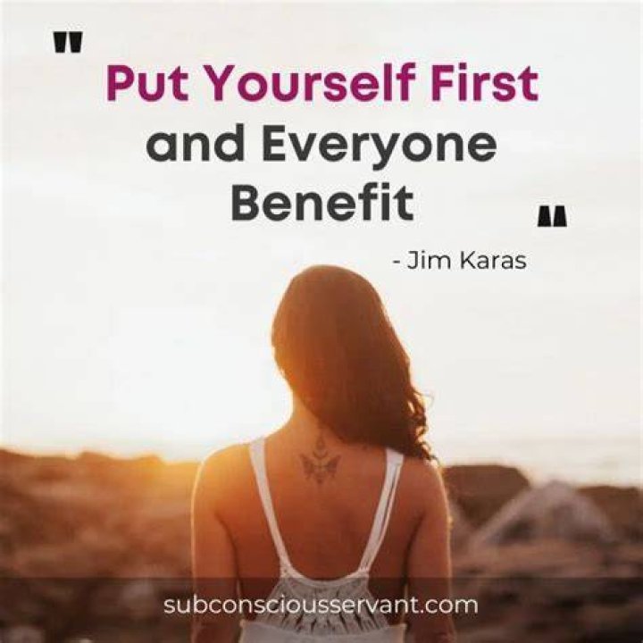 Sometimes it means yourself first Imgflip