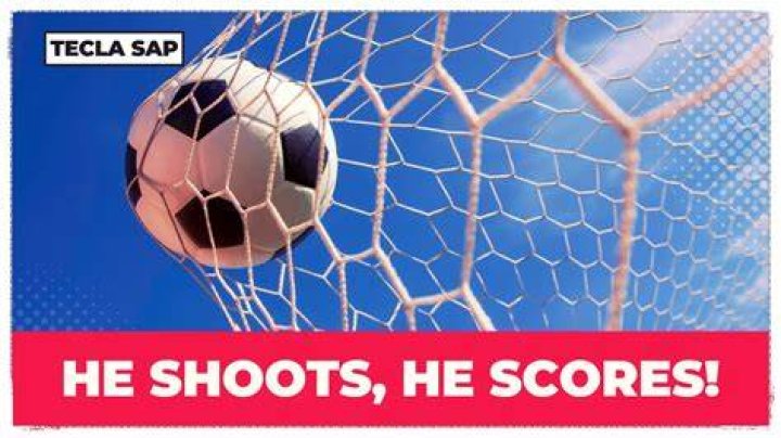 Stock He shoots He scores 5"x16" craftypenguin