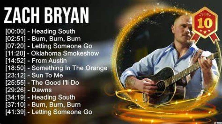 Top 10 Zach Bryan Songs